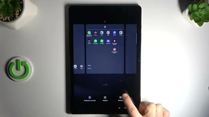 How to Add New Apps to SAMSUNG Galaxy Tab A9+ Home Screen?