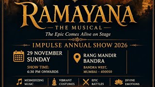 Ramayan| Bts | Impulse Musical | impulse annual show 2026 #ramayan #bts  #impulsestudiomumbai 