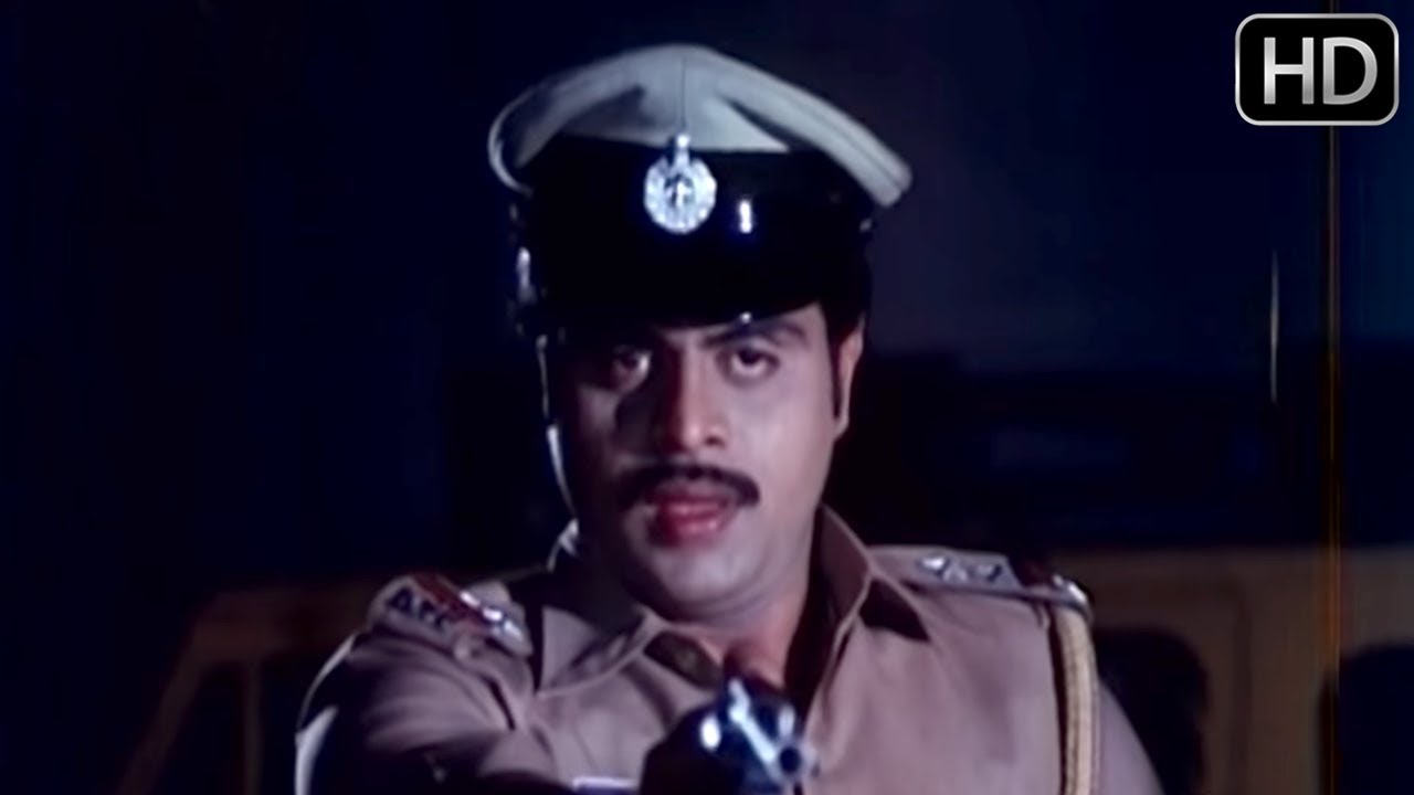 Police Ambarish attacks on Tiger Prabhakar Kannada Best Scene of