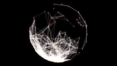 剛用Processing程式執行出來的超壯觀美妙即時動態視覺!!