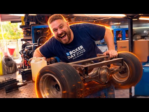 MOTOR instalado com SUCESSO no mini RAT HOT de 600cc - 34