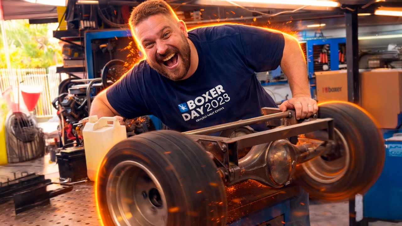 MOTOR instalado com SUCESSO no mini RAT HOT de 600cc - 34