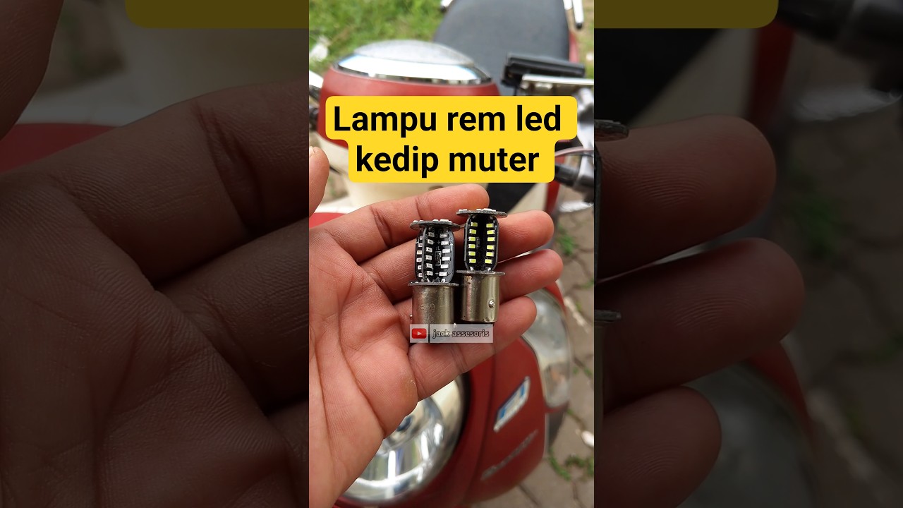 Lampu rem led kedip muter 