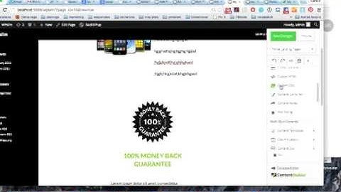 WordPress page  builder review, testing thrive content builder