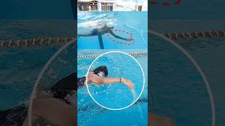 This One Mistake is Slowing You Down in Swimming 🏊🏼 #swimmingtips #swim #swimmingpool