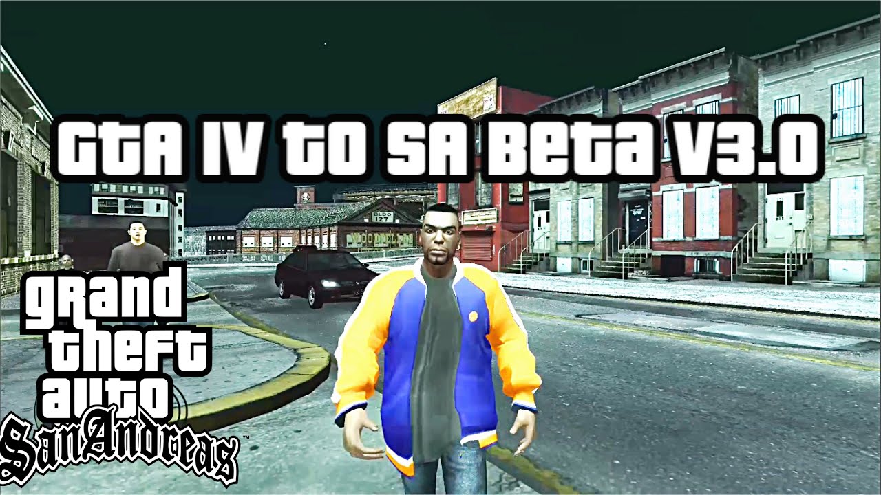 GTA San Andreas GTA IV to SA Beta v3.0 Mod Showcase Gameplay - YouTube