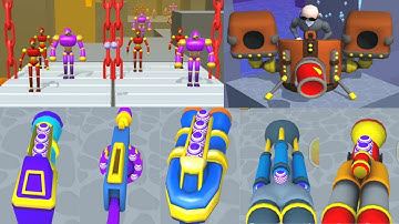 KNOCK THEM ALL - ALL GUNS UNLOCKED | ALL LEVELS #230 GAMEPLAY WALKTHROUGH PART 20 (ANDROID & IOS) |