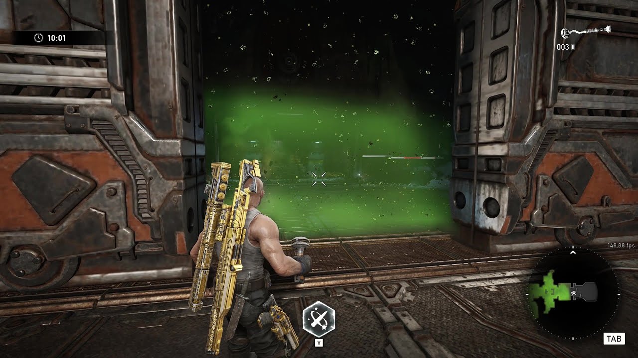 Gears 5 Master Escape (Solo) - The Barracks Right Path (Slugger)