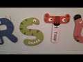 Alphabet magnets do they stick to the fridge?