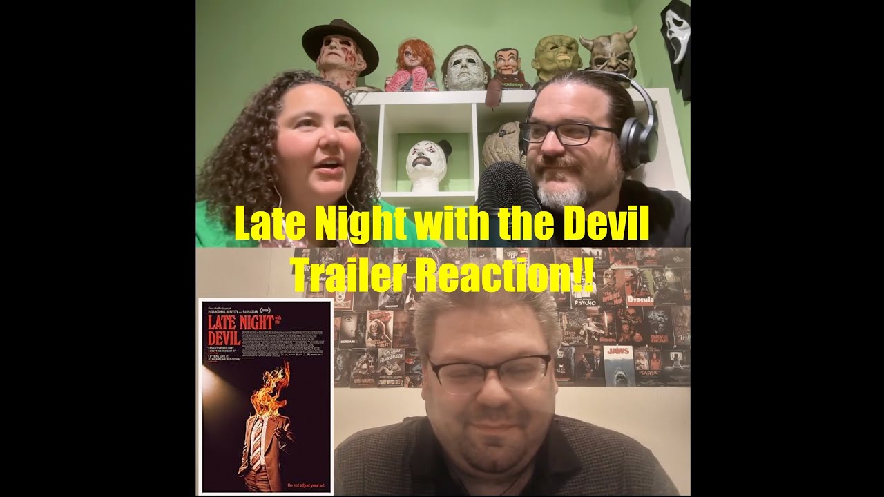 Late Night with the Devil (Trailer Reaction) - YouTube