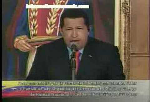 Chavez apoya a Isaias Rodriguez
