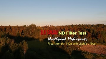DJI Spark ND Filter Test - First try - no audio