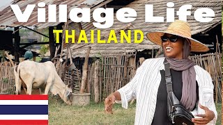 Village life in Thailand: Farming and Cooking Thai food   ชีวิตในหมู่บ้าน
