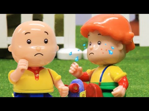Caillou Bakes A Cake For Leo Caillou Toys For Kids