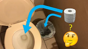 ¿Cómo se disuelve el papel higiénico en una tubería de alcantarillado?