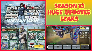 SEASON 13 HUGE UPDATES Character Weapon Maps Leaks CODM | Cod Mobile S13 Leaks | CODM S13 Leaks