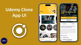 Udemy Clone UI in Ionic | Learning App UI Template in Ionic | Course App UI Template in Ionic