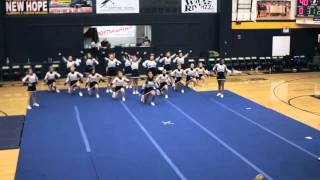 BHHS halftime cheer routine feb 8 2011