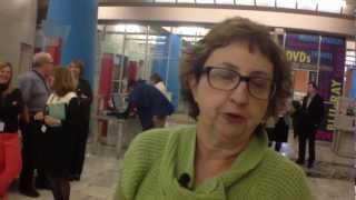 Joyce Brabner Picks Up Her Library Card at Cleveland Public Library Information