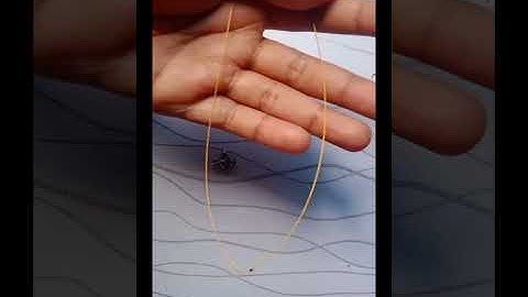 Diy invisible chain necklace | Full tutorial vedio |