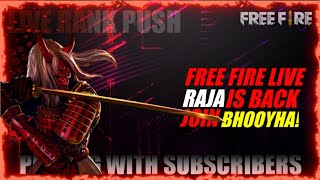 #FREEFIRELIVE PLAYING WITH SUBS||LIVE RANK PUSH||#FFLIVE screenshot 5