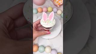 Easy Easter Dessert Cups 🍓🐰 #dessert #shorts