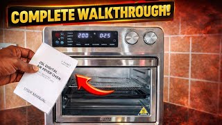 Croma 25L Digital Air Fryer Oven | Demo | Complete Usage Guide | How To Use 
