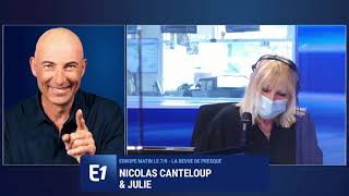 Matthieu Belliard : "Europe 1 regarde le monde footer !" (Canteloup)