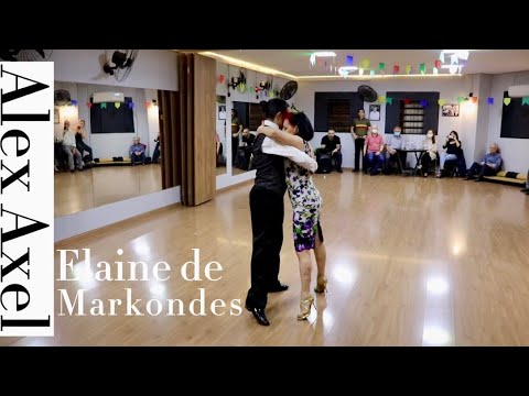 #tango #saopaulo Alex Axel & Elaine Markondes #bailan Nada Miguel Calo