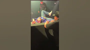 Post Malone suffers horrific fall on stage during a concert