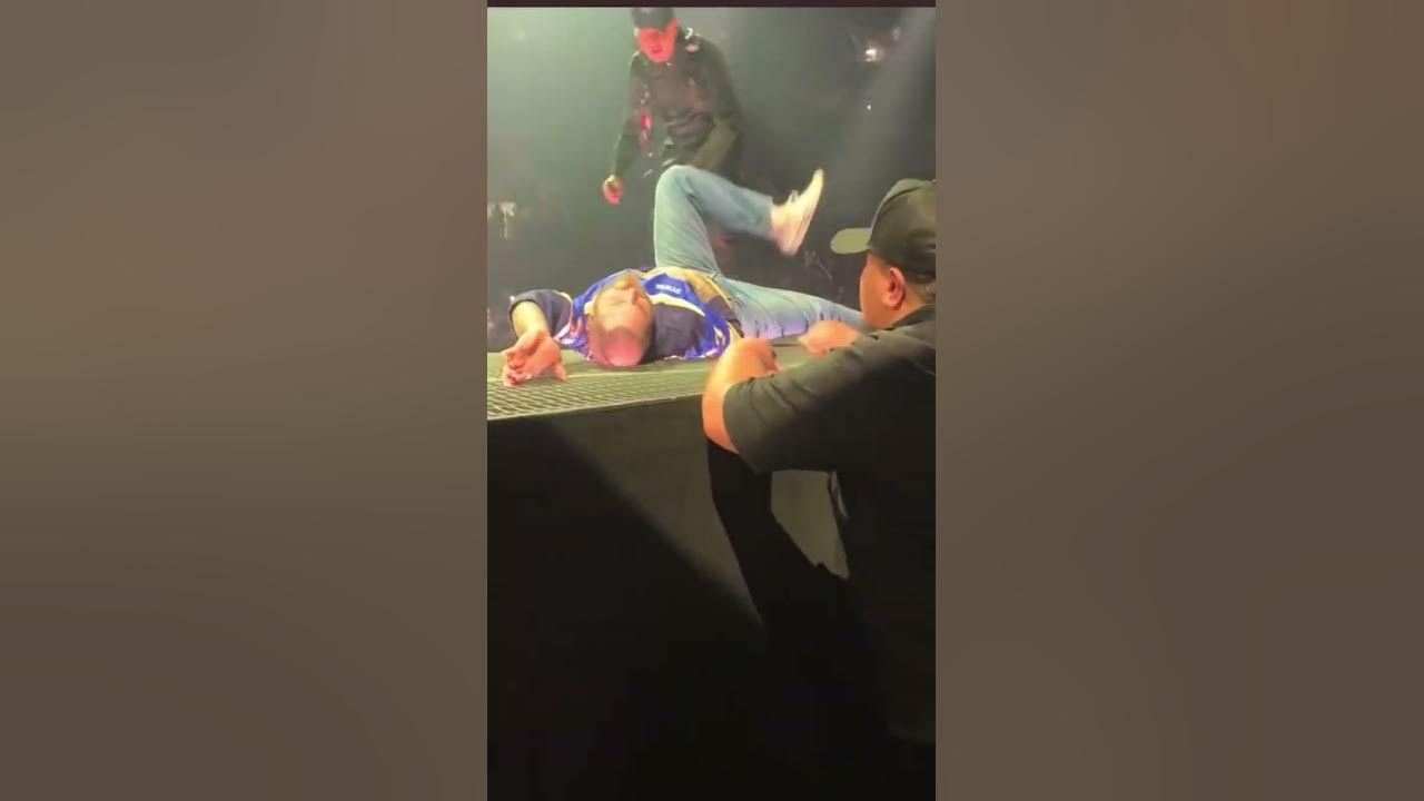 Post Malone suffers horrific fall on stage during a concert
