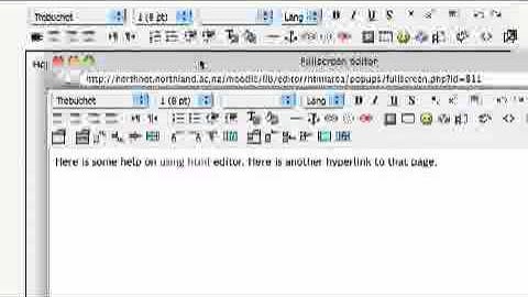 Moodle html editor.flv