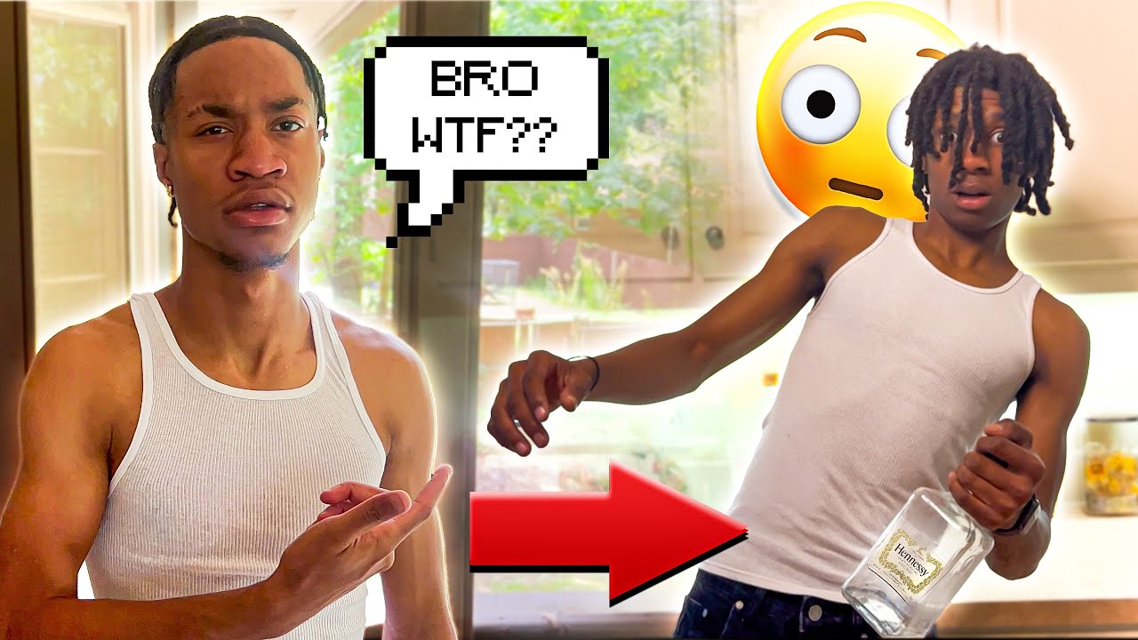 ACTING DRUNK INFRONT OF JORN🤣 *BAD IDEA*