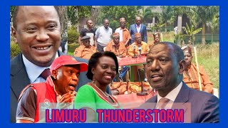 Ruto forced to cut Eldoret trip short as UHURU \u0026 KIKUYU ELDERS storms LIMURU III meeting