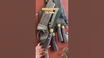 Dao chặt cây có vỏ