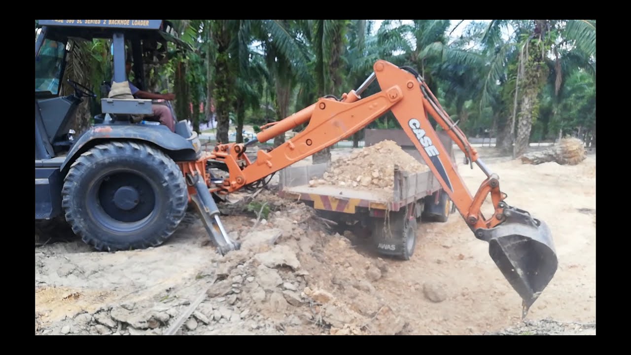 Case Backhoe Malaysia Korek Tanah Youtube