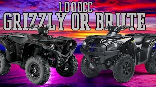 1000cc Yamaha Grizzly or Kawasaki Brute Force!