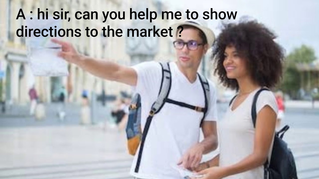 ( Giving a asking for Location & Direction) pr inggris tugas YouTube