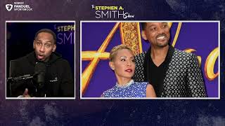 Stephen A. Smith BEGS Jada Pinkett Smith to stop what she is doing to Will Smith