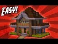 Minecraft: How To Build A Survival Starter House Tutorial (#6)