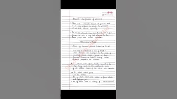 Class 10 chemistry S Chand | Periodic classification of elements handwritten notes | CBSE | NCERT |