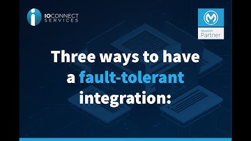Three steps to a fault-tolerant MuleSoft integration