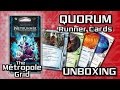 Netrunner Unboxing: Quorum - Runner Cards - YouTube