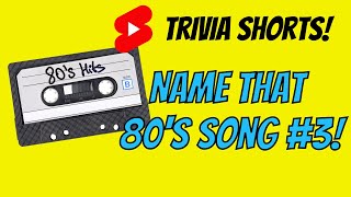 Guess the 80&#39;s Song #3 🎵 #Shorts