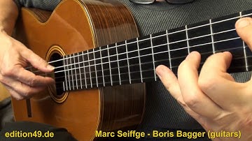Allegro non molto A Major Vivaldi Boris Bagger Marc Seiffge 2 two Guitar Concerto Dur RV82