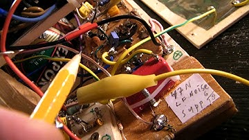 14-18 MHz Homebrew Shortwave receiver: tuning the Beat Frequency Oscillator on morse signals (SSB)