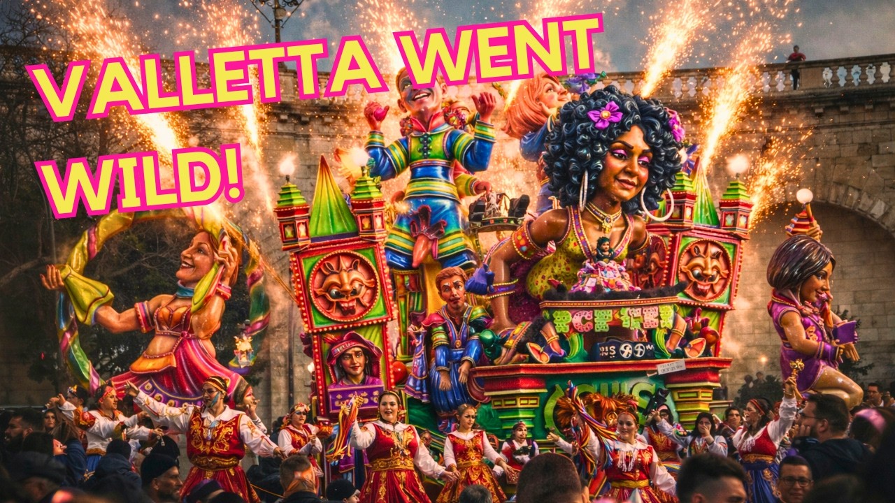 Пропустили карнавал на Мальте 2026 года? Вот что произошло в Валлетте.