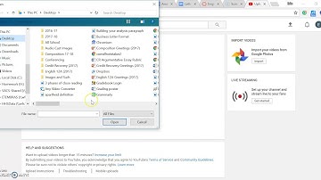 Uploading Videos to Weebly