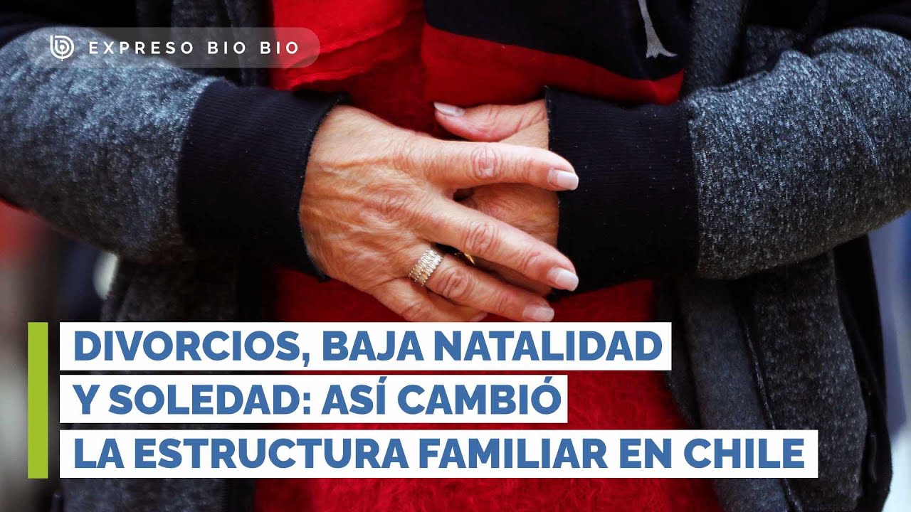 Divorcios, baja natalidad y soledad: así cambió la estructura familiar en Chile (EBB)