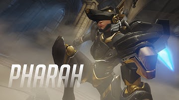 Pharah Capturing Temple of Anubis Overwatch